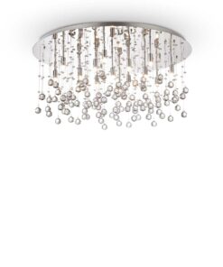 IDEAL LUX Φωτιστικό Οροφής MOONLIGHT 15xG9 Χρωμίου – 077819