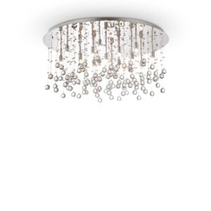 IDEAL LUX Φωτιστικό Οροφής MOONLIGHT 15xG9 Χρωμίου – 077819