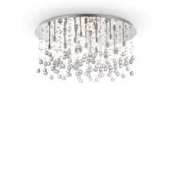 IDEAL LUX Φωτιστικό Οροφής MOONLIGHT 15xG9 Χρυσού Χρώματος – 082790