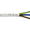 Καλώδιο Εύκαμπτο H05VV-F Λευκό 3×0.75mm² – 150-13106