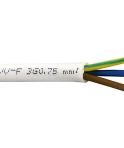 Καλώδιο Εύκαμπτο H05VV-F Λευκό 3×0.75mm² – 150-13106