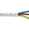 Καλώδιο Εύκαμπτο H05VV-F Λευκό 3x1mm² – 150-13107
