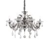 IDEAL LUX Κρεμαστό Φωτιστικό COLOSSAL 8xE14 Διάφανο – 114187