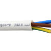 Καλώδιο Εύκαμπτο H05VV-F Λευκό 3×2.5mm² – 150-13109