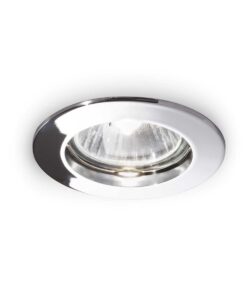 IDEAL LUX Χωνευτό Φωτιστικό Οροφής JAZZ 1xGU10 Χρωμίου – 083070