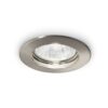 IDEAL LUX Χωνευτό Φωτιστικό Σποτ JAZZ 1xGU10 Νίκελ – 083087