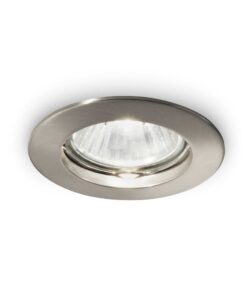 IDEAL LUX Χωνευτό Φωτιστικό Σποτ JAZZ 1xGU10 Νίκελ – 083087