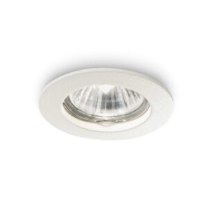 IDEAL LUX Χωνευτό Σπότ Οροφής JAZZ 1xGU10 Λευκού Χρώματος – 083117