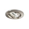 IDEAL LUX Χωνευτό Φωτιστικό Οροφής SWING 1xGU10 Νίκελ Χρώματος – 083148
