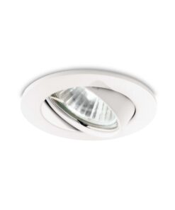 IDEAL LUX Χωνευτό Φωτιστικό Οροφής SWING 1xGu10 Λευκού Χρώματος – 083179