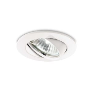 IDEAL LUX Χωνευτό Φωτιστικό Οροφής SWING 1xGu10 Λευκού Χρώματος – 083179