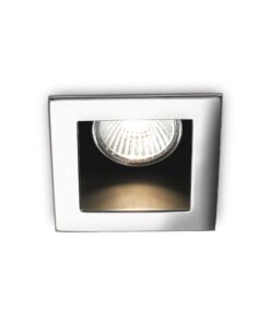 IDEAL LUX Χωνευτό Φωτιστικό Οροφής FUNKY 1xGU10 Χρωμίου – 083193