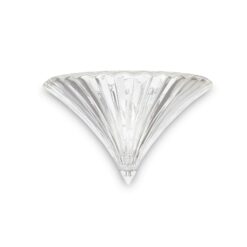 IDEAL LUX Απλίκα Τοίχου Γυάλινη SANTA 1xE14 Διαφανές – 087368