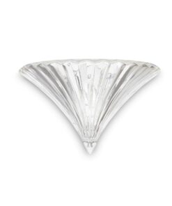 IDEAL LUX Απλίκα Τοίχου Γυάλινη SANTA 1xE14 Διαφανές – 087368