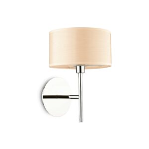 IDEAL LUX Απλίκα Τοίχου WOODY 1xG9 Χρώματος Ξύλου  – 087665