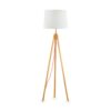 IDEAL LUX Φωτιστικό Δαπέδου YORK 1xE27 Λευκού Χρώματος- 089805