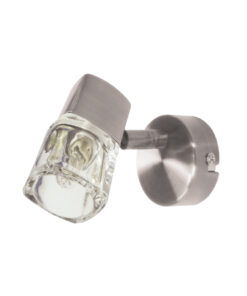 Φωτιστικό Σποτ Νίκελ Ματ με Διάφανο Γυαλί 1xG9 ACA DECOR – 090106NM