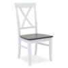 Chair Hug pakoworld wood color white – walnut 091-000008