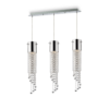 IDEAL LUX 3xGU10 ΚΡΕΜΑΣΤΟ ΦΩΤΙΣΤΙΚΟ ΡΑΓΑ ΜΕ ΚΡΥΣΤΑΛΛΑ GOCCE – 091143