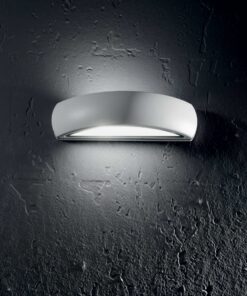 IDEAL LUX Απλίκα Τοίχου Βεράντας GIOVE 1xE27 IP54 Χρώματος Ανθρακί – 092188