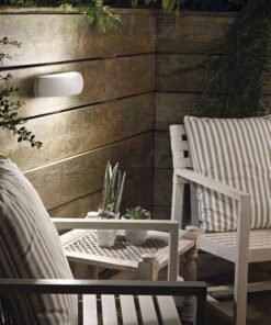 IDEAL LUX Απλίκα Τοίχου Βεράντας GIOVE 1xE27 IP54 Χρώματος Ανθρακί – 092188