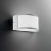 IDEAL LUX Επιτοίχιο Φωτιστικό REX-1 1xE27 IP44 Γκρι Χρώματος – 322735