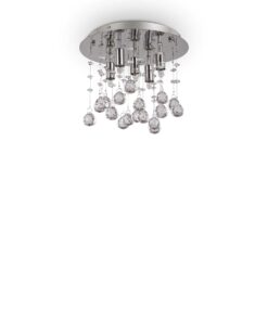 IDEAL LUX Φωτιστικό Οροφής MOONLIGHT 5xG9 Χρώμιο – 094649