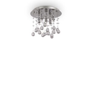 IDEAL LUX Φωτιστικό Οροφής MOONLIGHT 5xG9 Χρώμιο – 094649