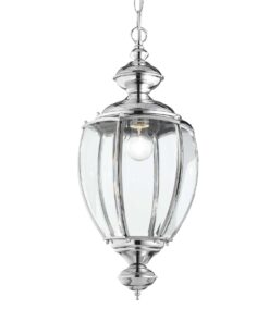 IDEAL LUX Κρεμαστό Φωτιστικό NORMA 1xE27 Χρωμίου – 094786