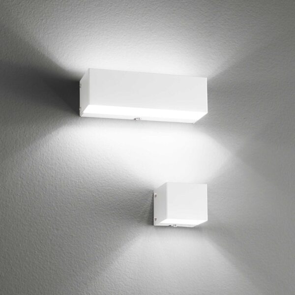 IDEAL LUX Απλίκα Τοίχου FLASH 1xG9 Λευκού Χρώματος – 095264