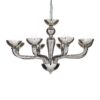 IDEAL LUX Κρεμαστό Φωτιστικό Οροφής CASANOVA 8xE14 Χρώματος Φιμέ – 095615