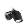 IDEAL LUX Προβολέας Βεράντας ELIO 1xGU10 IP66 Μαύρου Χρώματος – 096476