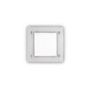 IDEAL LUX Χωνευτό Φωτιστικό Τοίχου AVENUE 1xGX53 IP66 Γκρι Χρώματος – 096575