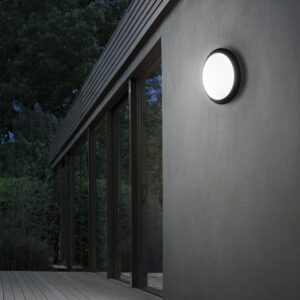 IDEAL LUX Απλίκα Τοίχου POLAR-1 1xE27 IP66 Λευκού Χρώματος – 096667