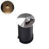 GloboStar® UNDERGROUND-RENA 90660 Χωνευτό Φωτιστικό Σποτ Δαπέδου One Sided LED 1W 110lm 30° DC 24V Αδιάβροχο IP68 Φ5 x Υ9cm Θερμό Λευκό 3000K – Ανοξείδωτο Ατσάλι – 3 Χρόνια Εγγύηση