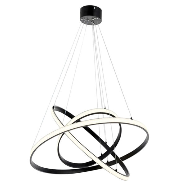 Ceiling light PWL-1162 pakoworld LED in black color D38x160cm 099-000133
