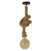 Ceiling light PWL-1166 pakoworld Å27 in natural color 50cm 099-000141