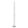 Floor lamp PWL-1168 pakoworld LED 3000K in silver color D30x145cm 099-000144