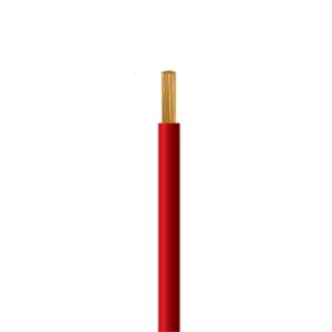 ΚΑΛΩΔΙΟ NYAF ΗΟ5V-K 1Χ1mm² ΚΟΚΚΙΝΟ (100m/roll) EUROLAMP – 150-13404