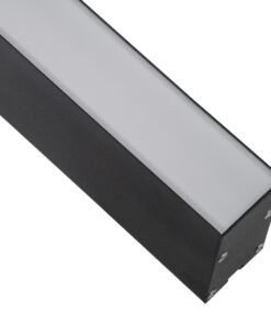 GloboStar® FELIX 61028-S Γραμμικό Φωτιστικό Οροφής Linear LED CCT 54W 6500lm 120° AC 220-240V Μ120 x Π3.5 x Υ7cm – Εναλλαγή Φωτισμού μέσω Τηλεχειριστηρίου All In One Ψυχρό 6000k+Φυσικό 4500k+Θερμό 2700k Dimmable – Μαύρο – 3 Years Warranty