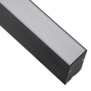 GloboStar® FELIX 61028-S Γραμμικό Φωτιστικό Οροφής Linear LED CCT 54W 6500lm 120° AC 220-240V Μ120 x Π3.5 x Υ7cm – Εναλλαγή Φωτισμού μέσω Τηλεχειριστηρίου All In One Ψυχρό 6000k+Φυσικό 4500k+Θερμό 2700k Dimmable – Μαύρο – 3 Years Warranty