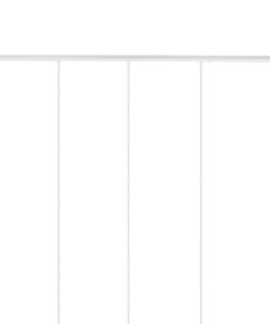 DIY Ροζέτα Φωτιστικού Λευκή Ορθογώνια 1500x50mm με 5 Τρύπες GloboStar 90827