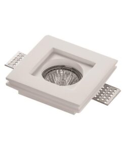 ΣΠΟΤ ΓΥΨΙΝΟ ΜΟΝΟ ΤΕΤΡΑΓΩΝΟ GU10 100x100x40 EUROLAMP 147-53200