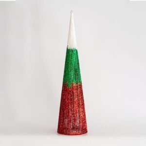 ΔΕΝΤΡΟ ΚΩΝΟΣ, ΛΕΥΚΟ-ΠΡΑΣΙΝΟ-ΚΟΚΚΙΝΟ, 20x80cm EUROLAMP – 600-45022
