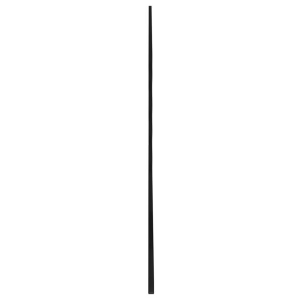 GloboStar® SURFACE-PROFILE 70810-3M Προφίλ Αλουμινίου – Βάση & Ψύκτρα Ταινίας LED με Μαύρο Φιμέ Κάλυμμα – Επιφανειακή Χρήση – Πατητό Κάλυμμα – Μαύρο – 3 Μέτρα – Πακέτο 5 Τεμαχίων – Μ300 x Π2.4 x Υ1.1cm