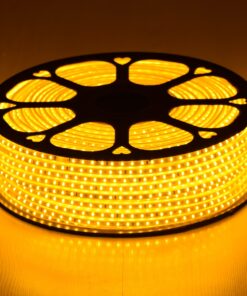 GloboStar® 70503 Slim Ταινία Μονής Σειράς Epistar LED SMD 2835 1m 12W/m 96LED/m 1572lm/m 120° DC 230V Αδιάβροχη IP68 Ultra Θερμό Λευκό 2200K Dimmable