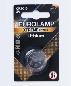ΜΠΑΤΑΡΙΑ ΛΙΘΙΟΥ EXTREME CR2016 1τμχ EUROLAMP – 147-24132