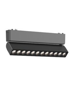 InLight Φωτιστικό LED 12W 3CCT για Ultra-Thin μαγνητική ράγα σε μαύρη απόχρωση (by tuya and zigbee) D:23cmX8cm (T04805-BL)