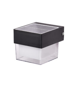 it-Lighting Grenada Επιτοίχιο Ηλιακό Φωτιστικό 2W 3CCT Μαύρο χρώμα (80204410S)