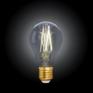 Έξυπνη λάμπα LED filament μελί A60 E27 7,5W ρυθμιζόμενο λευκό 2200-5500K Lutec Connect – 1-T8711001312